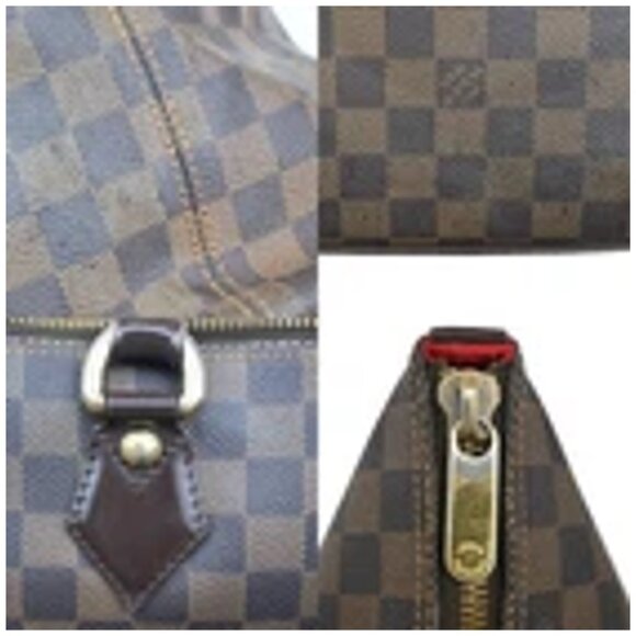 LOUIS VUITTON Saleya MM Shoulder Bag Damier Ebene Leather Brown N51182 72KB177 - Picture 15 of 16